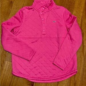 Vineyard Vines Pink Quilted Woman’s Shirt